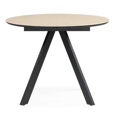 Обеденный стол Трейси 90 бежевого цвета