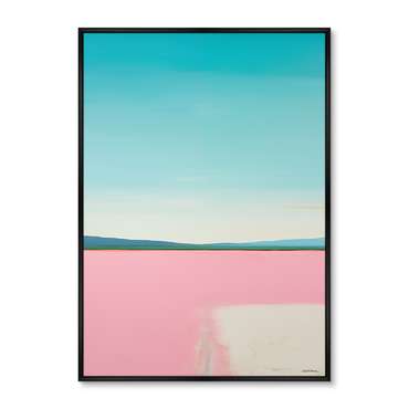 Репродукция картины Landscape collection, Lines of Blue, No 1, 2024г.