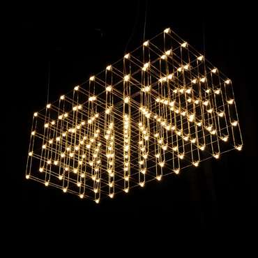 Люстра подвесная Cosmic ячейка 15 х 15 см 120 x 60 x 45 хром