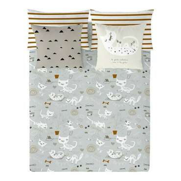 Пододеяльник Panzup Cats 180/190 кровать (260 x 220 см)