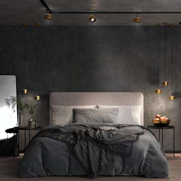 Подвесной светильник Giro 358969 (акрил, цвет бронза)