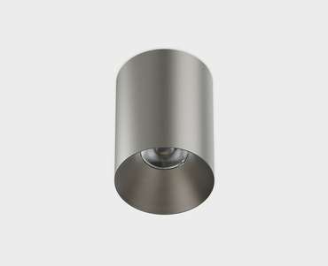 Накладной светильник IT02-027 dark silver 3000K (алюминий, цвет хром)