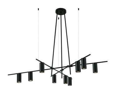 Люстра Рия черный w125*125 h60 Gu10 9*10W