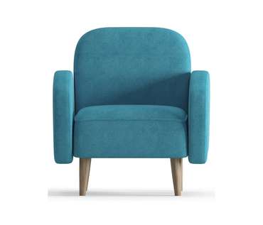 Кресло Бризби голубого цвета