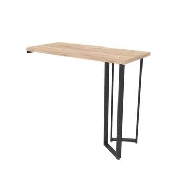 Стол барный пристенный с двумя опорами Априори С3135.1 цвета Дуб Сонома