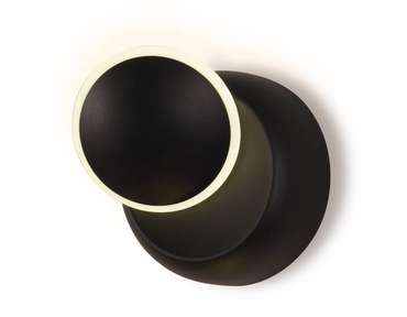 Настенный светодиодный светильник Sota черного цвета