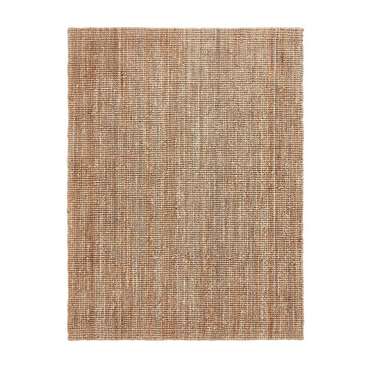 Ковер из джута Aftas 120x170 бежевого цвета