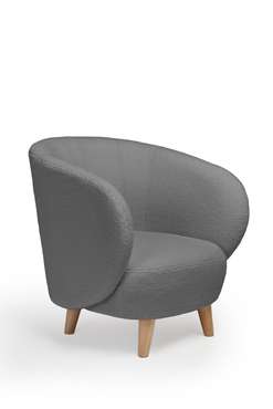 Кресло Мод серого цвета
