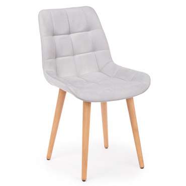 Обеденный стул Челси светло-серого цвета