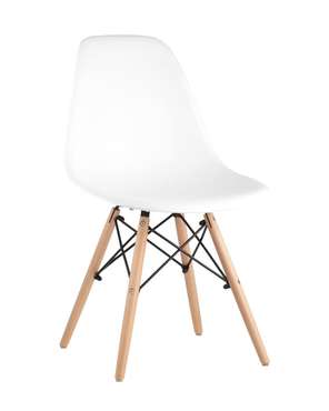 Стул Dsw Eames белого цвета