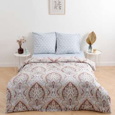 КПБ 'Традиция' 2,0 спальный, поплин, 100% хлопок, пл. 118 гр./кв.м., 'Аристократ'