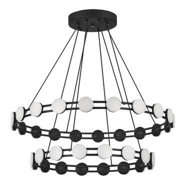 Светильник подвесной ST-Luce черный/белый LED 1*70W 4000K MONRO