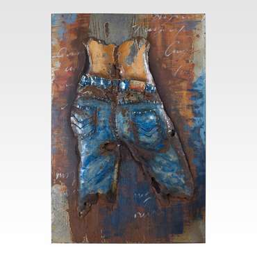 Инсталляция I like jeans
