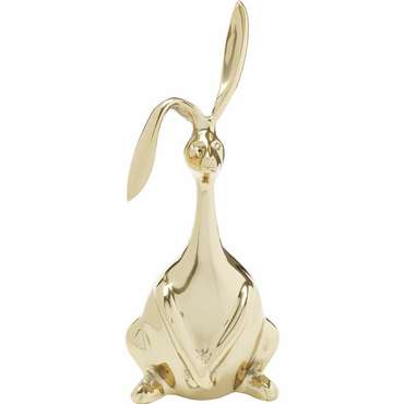 Статуэтка Bunny золотого цвета из алюминия