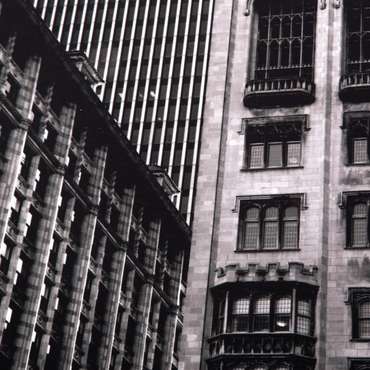 Постер с паспарту в раме "Building"