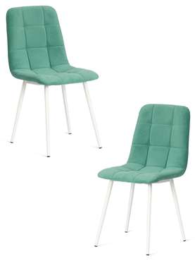Набор из двух стульев Chilly Max бирюзового цвета