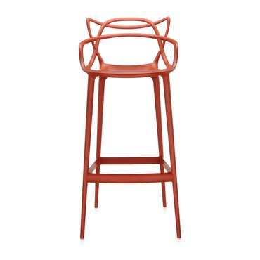Барный стул Masters матово-оранжевого цвета