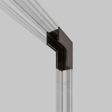 Titan Line Коннектор угловой внутренний для накладного шинопровода титан 85225/00 Line Magnetic