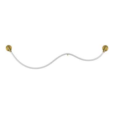 Светильник настенный ST-Luce Латунь/Белый LED 1*20W 4000K MARLOW