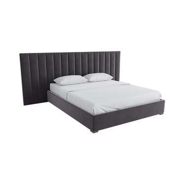 Кровать с подъемным механизмом Maxwell 160х200 темно-серого цвета