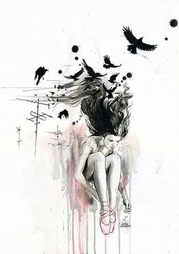 Принт "Antenna" by Lora Zombie