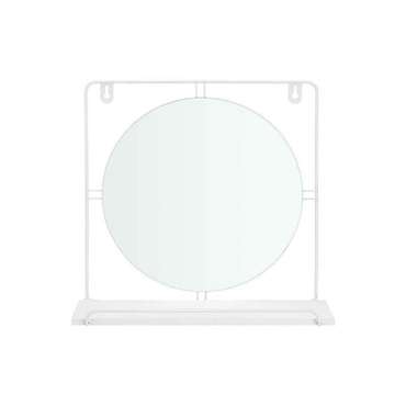 Настенное зеркало HA20XJLM0058W Белый 33,7 x 30 x 10 cm круги (4 штук)