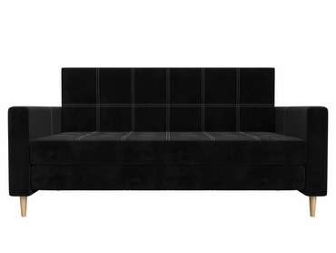 Диван-кровать Лига 038 черного цвета