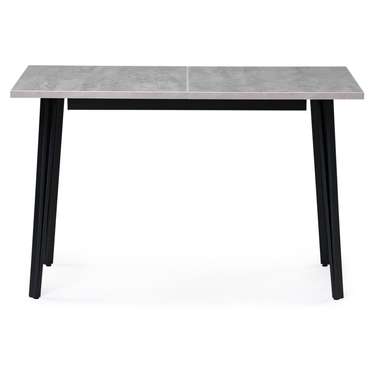 Раздвижной обеденный стол Денвер Лофт серого цвета
