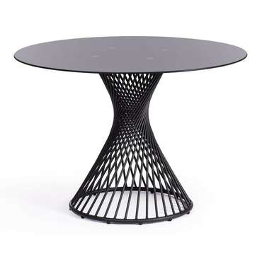 Обеденный стол Bertoia черного цвета
