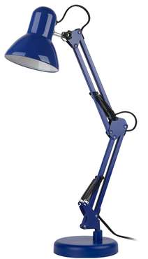 Настольная лампа N-214 Б0052763 (металл, цвет синий)