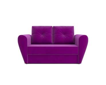 Прямой диван-кровать Квартет фиолетового цвета