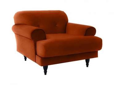 Кресло Italia коричневого цвета