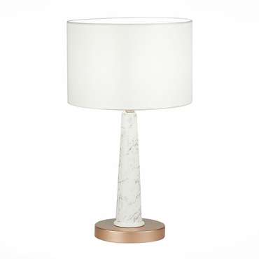  Настольная лампа Vellino белого цвета