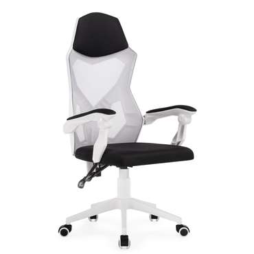 Офисное кресло Torino серо-белого цвета