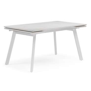 Раздвижной обеденный стол Норман 80х140 белого цвета
