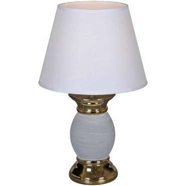 Настольная лампа 30293-0.7-01 (ткань, цвет белый)