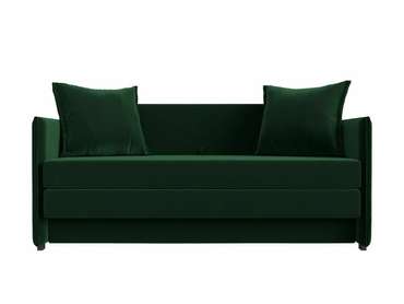 Диван-кровать Лига 011 темно-зеленого цвета