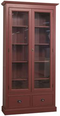 Книжный шкаф Брюгге коричневого цвета