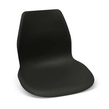 Обеденный стул Floerino черного цвета на металлическом каркасе