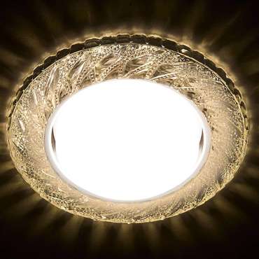 Встраиваемый светильник GX53 LED G303 CL/CLD (пластик, цвет прозрачный)