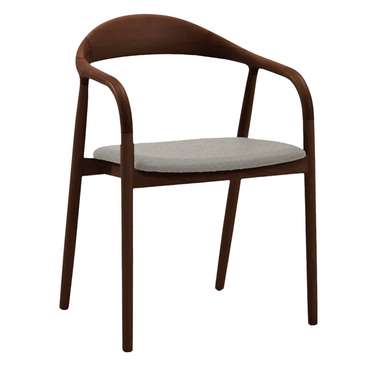 Обеденный стул Леман серо-коричневого цвета