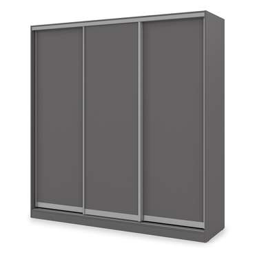 Шкаф-купе Comfort 21.10 темно-серого цвета