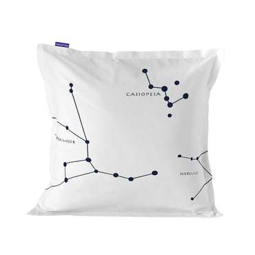 Наволочка Blanc Cosmos 60x60 белого цвета