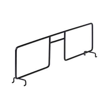 Разделитель для проволочной полки черного цвета