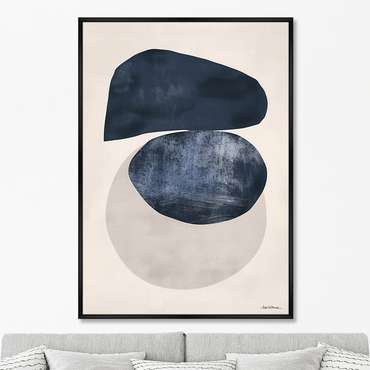 Репродукция картины на холсте Лазуревый камень, No 1, 2025г.