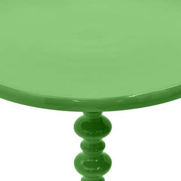 Кофейный стол зеленого цвета