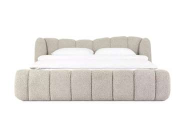 Кровать Litta 160х200 бежевого цвета без подъемного механизма