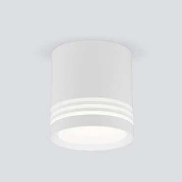 Накладной потолочный светодиодный светильник Topper белого цвета