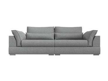 Прямой диван-кровать Пекин серого цвета