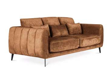 Диван Amsterdam L коричневого цвета